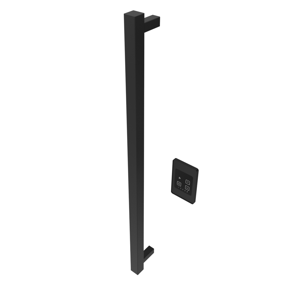 Amba i40SQ.MB Amba Modello i Square 40" Hardwired Single Bar in Matte Black - i40SQ.MB