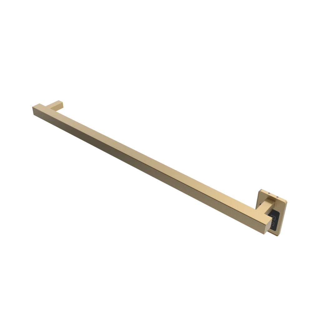 Amba i40SQ.SB Amba Modello i Square 40" Hardwired Single Bar in Satin Brass - i40SQ.SB