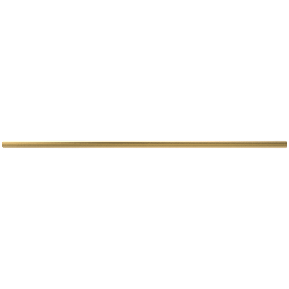 Amba i59RO.SB Amba Modello i Round 59" Hardwired Single Bar in Satin Brass - i59RO.SB