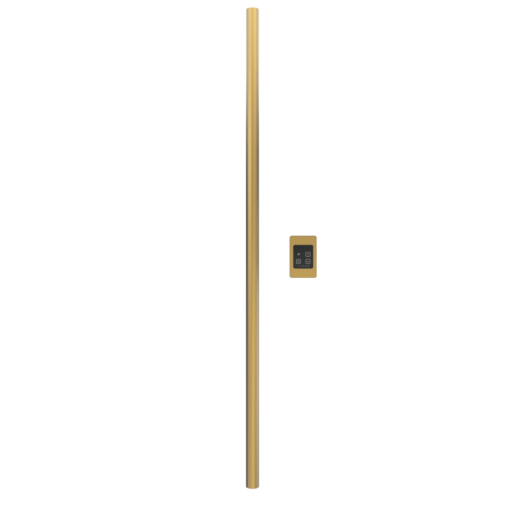 Amba i59RO.SB Amba Modello i Round 59" Hardwired Single Bar in Satin Brass - i59RO.SB