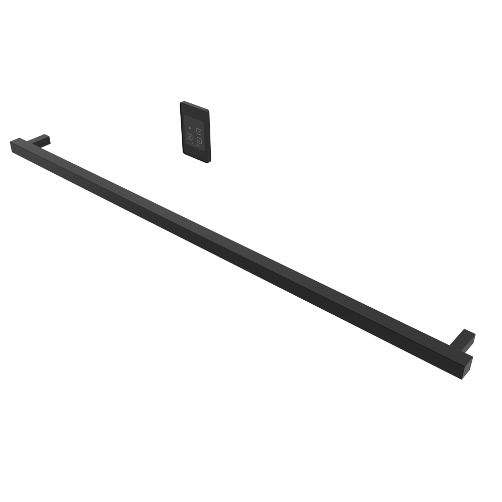 Amba i59SQ.MB Amba Modello i Square 59" Hardwired Single Bar in Matte Black - i59SQ.MB