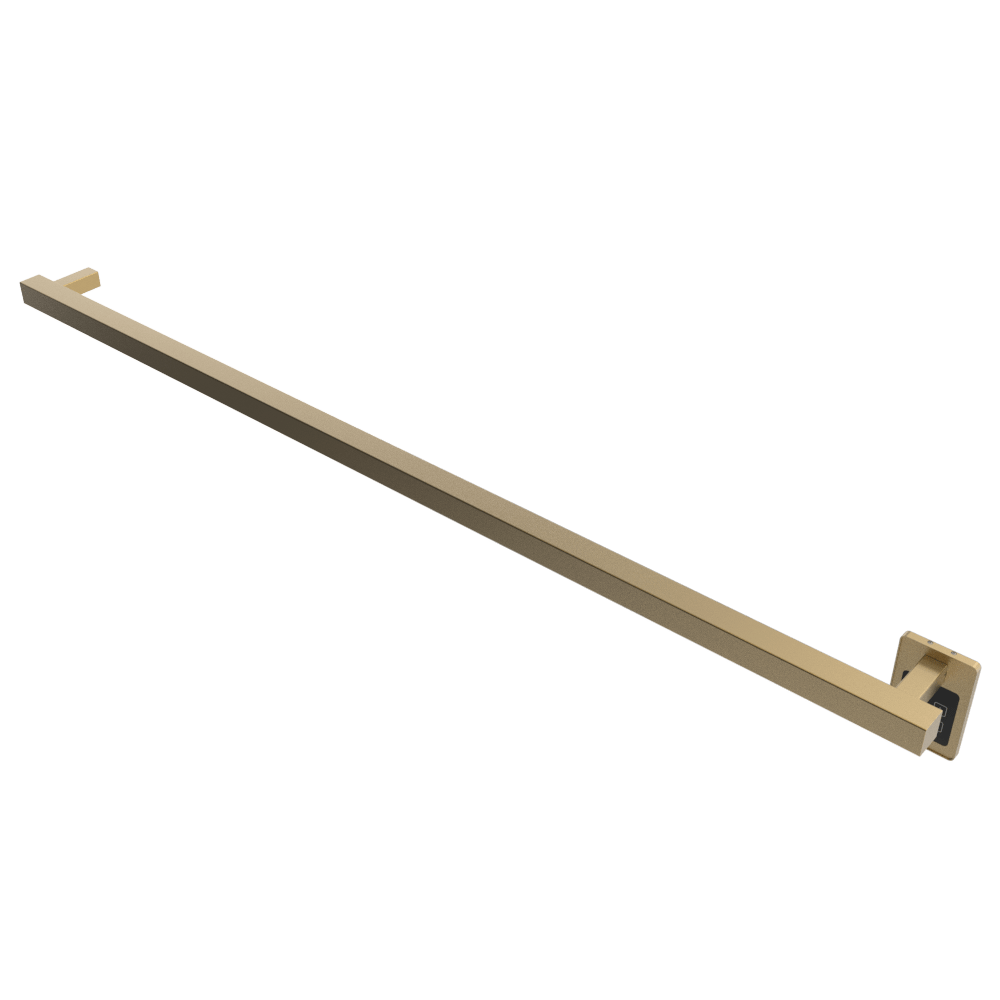 Amba i59SQ.SB Amba Modello i Square 59" Hardwired Single Bar in Satin Brass - i59SQ.SB