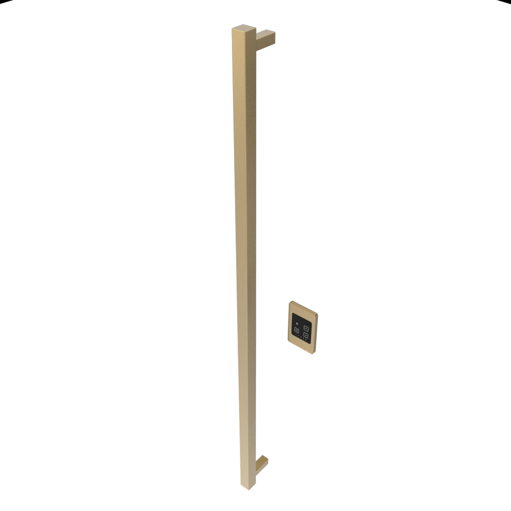 Amba i59SQ.SB Amba Modello i Square 59" Hardwired Single Bar in Satin Brass - i59SQ.SB