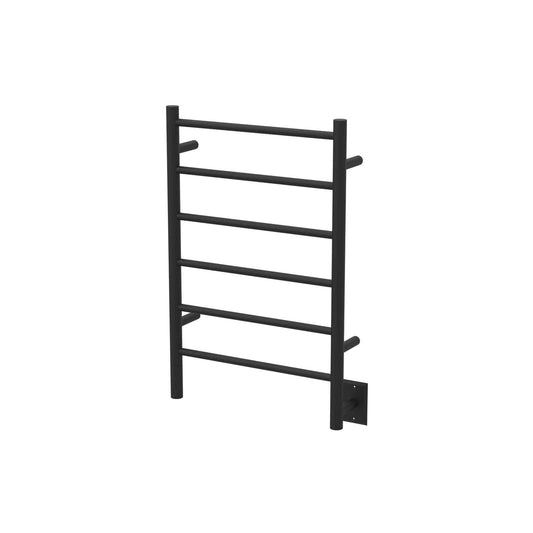 Amba JSMB Amba Jeeves Model J Straight 6 Bar Hardwired Drying Rack in Matte Black - JSMB