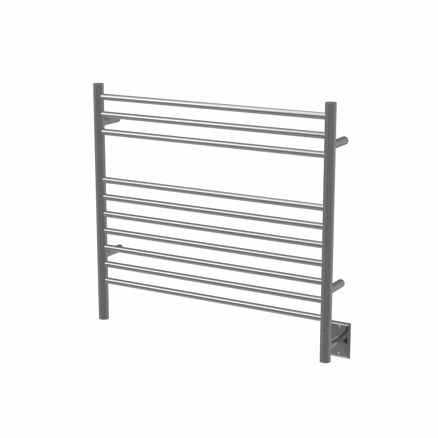 Amba KSB Amba Jeeves Model K Straight 10 Bar Hardwired Towel Warmer in Brushed - KSB