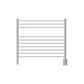 Amba KSB Amba Jeeves Model K Straight 10 Bar Hardwired Towel Warmer in Brushed - KSB