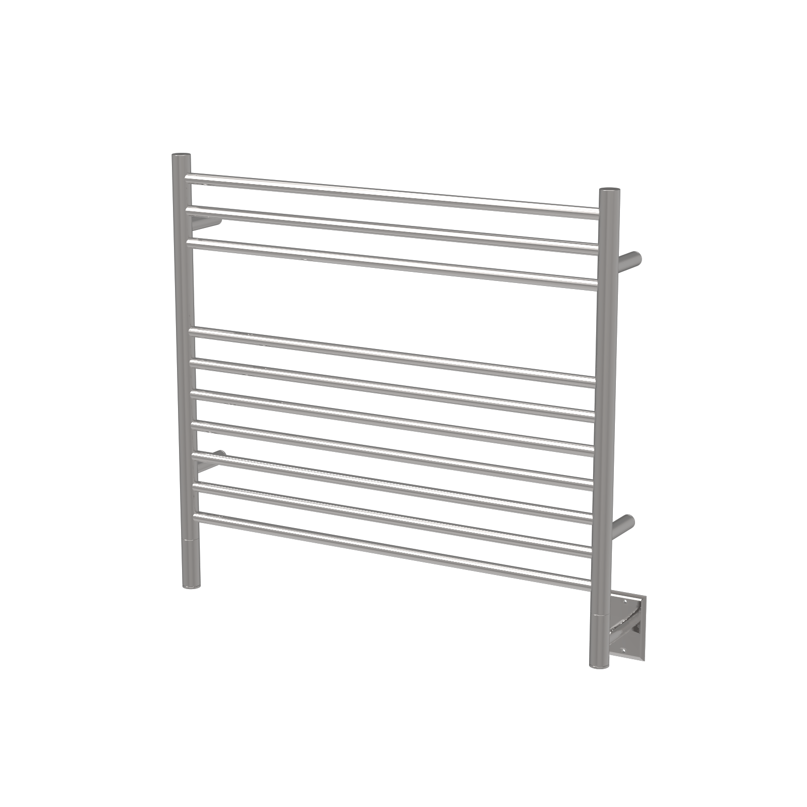 Amba KSP Amba Jeeves Model K Straight 10 Bar Hardwired Towel Warmer in Polished - KSP