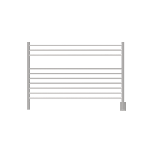 Amba LSB Amba Jeeves Model L Straight 10 Bar Hardwired Towel Warmer in Brushed - LSB