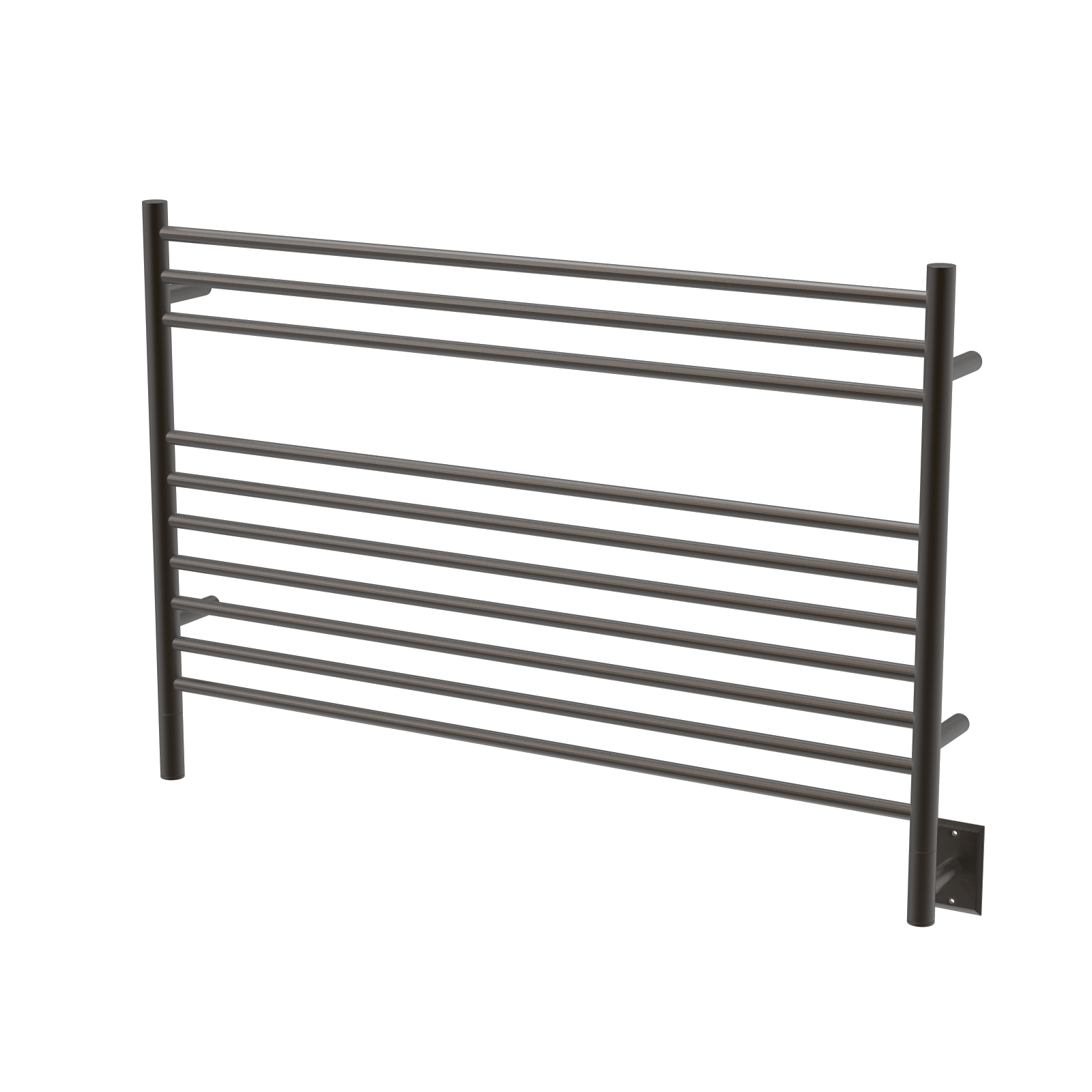 Amba LSO Amba Jeeves Model L Straight 10 Bar Hardwired Towel Warmer in Oil Rubbed Bronze - LSO