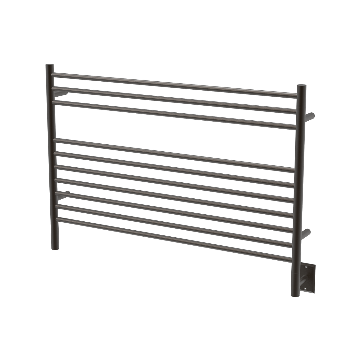 Amba LSO Amba Jeeves Model L Straight 10 Bar Hardwired Towel Warmer in Oil Rubbed Bronze - LSO