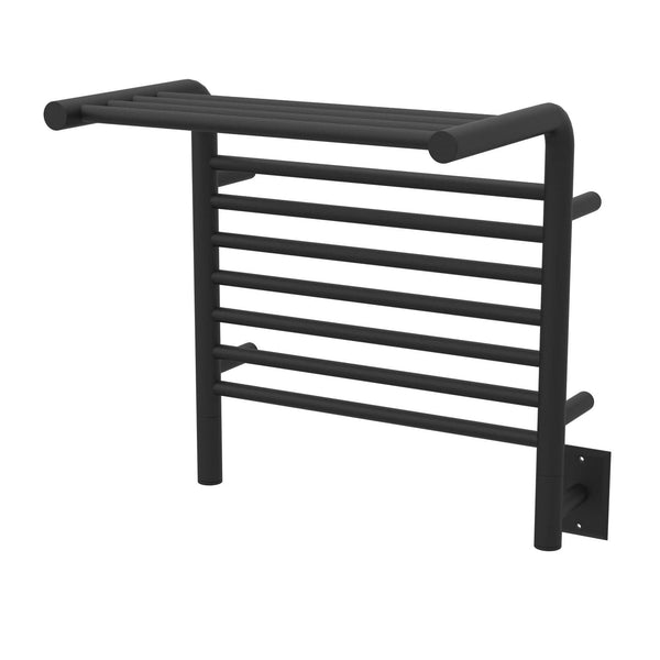 Amba MSMB Amba Jeeves Model M Shelf 11 Bar Hardwired Towel Warmer in Matte Black - MSMB