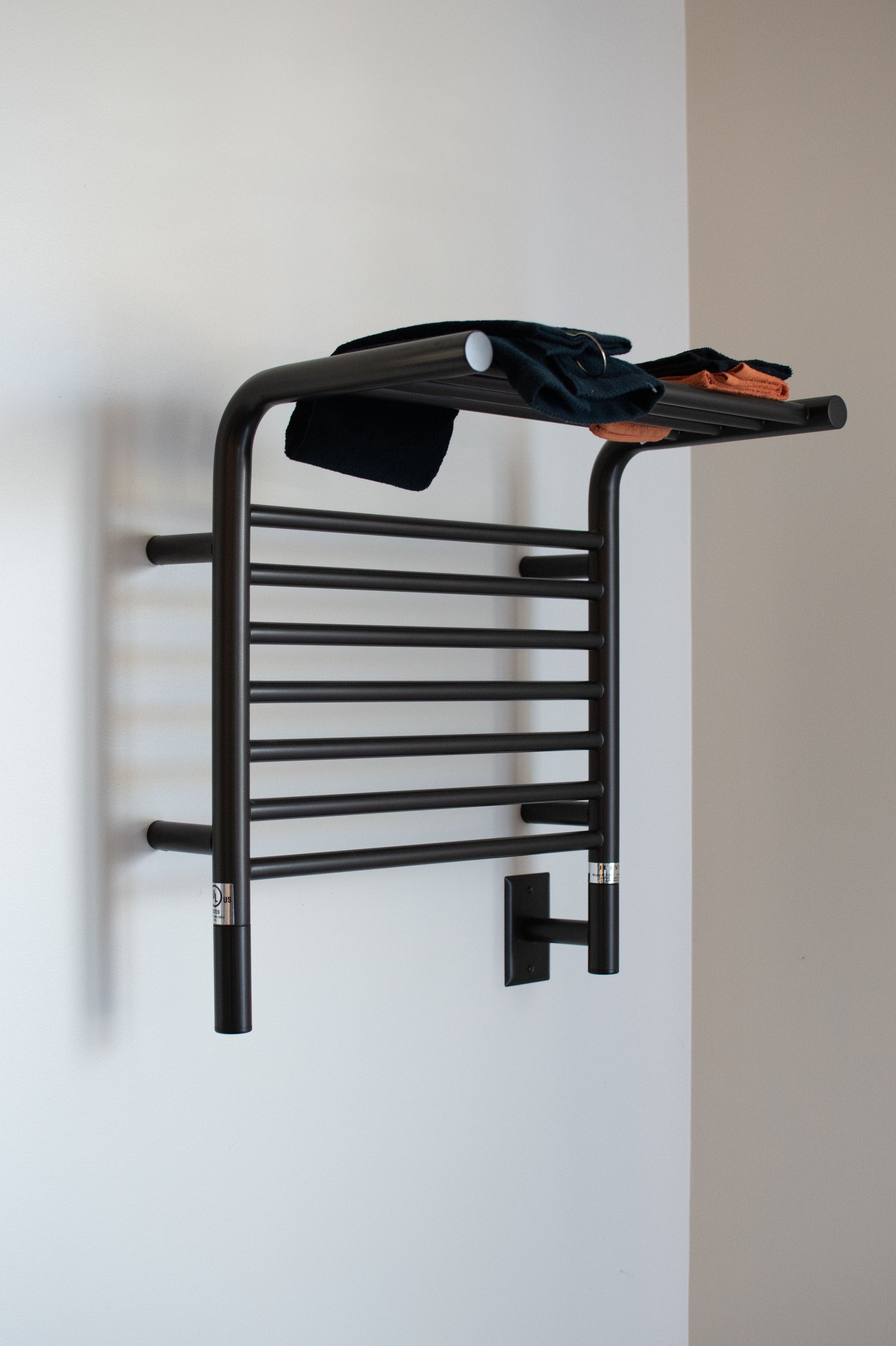 Amba MSO Amba Jeeves Model M Shelf 11 Bar Hardwired Towel Warmer in Oil Rubbed Bronze - MSO