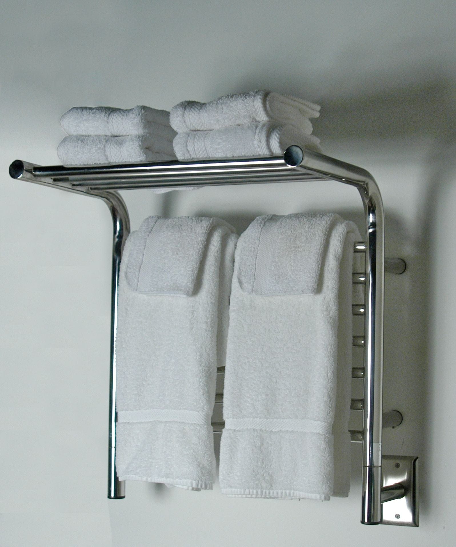 Amba MSP Amba Jeeves Model M Shelf 11 Bar Hardwired Towel Warmer in Polished - MSP