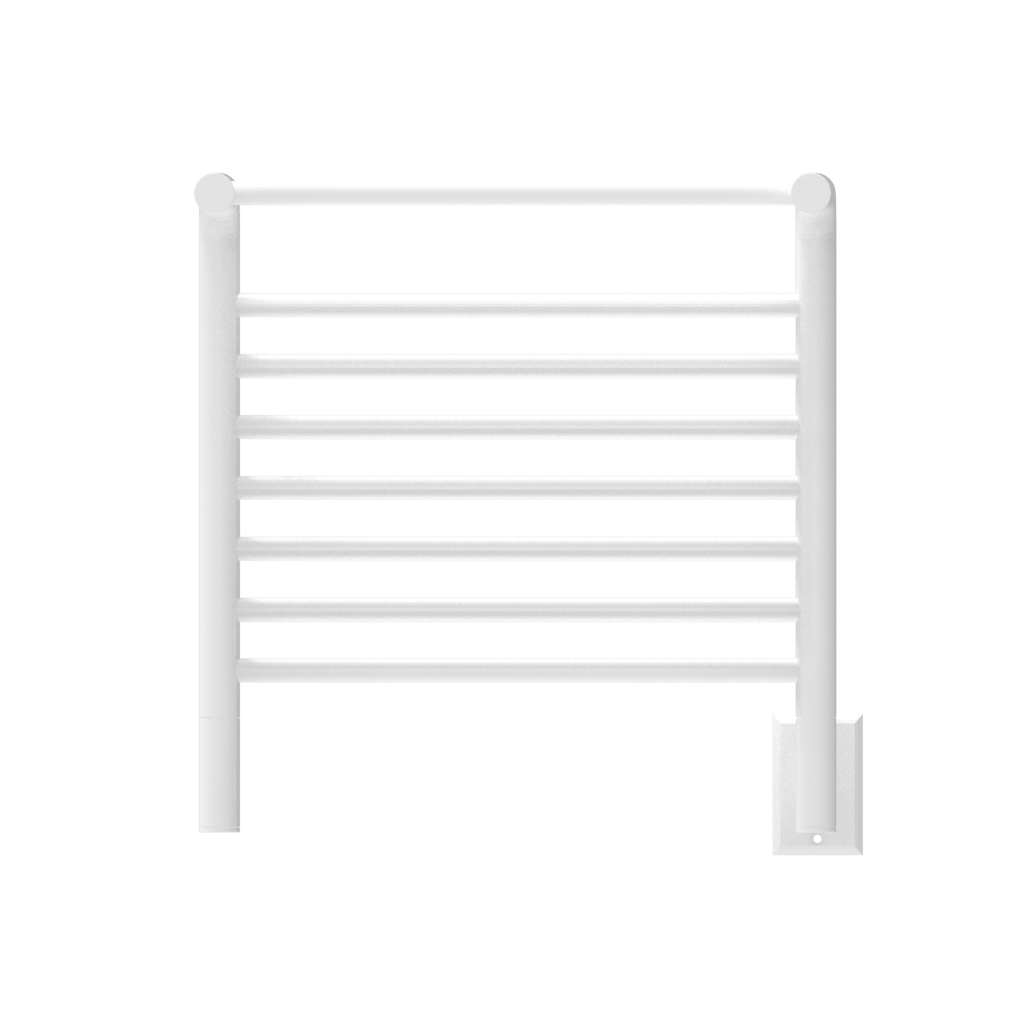 Amba MSW Amba Jeeves Model M Shelf 11 Bar Hardwired Towel Warmer in White - MSW