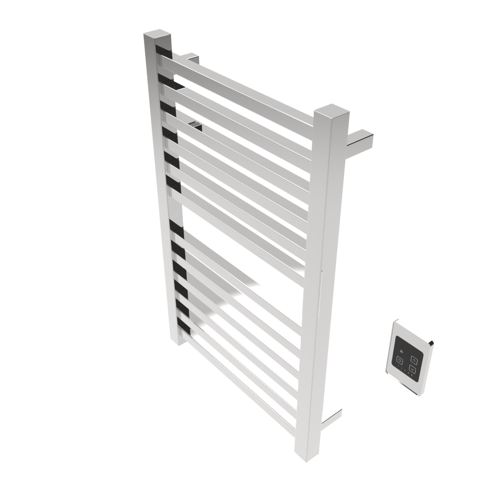 Amba Q2132P.2 Amba Quadro Q2132 Hardwired Towel Warmer in Polished - Q2132P.2