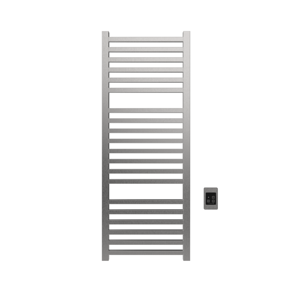 Amba Q2154B.2 Amba Quadro Q2154 Hardwired Towel Warmer in Brushed - Q2154B.2