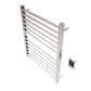 Amba Q2932B.2 Amba Quadro Q2932 Hardwired Towel Warmer in Brushed - Q2932B.2