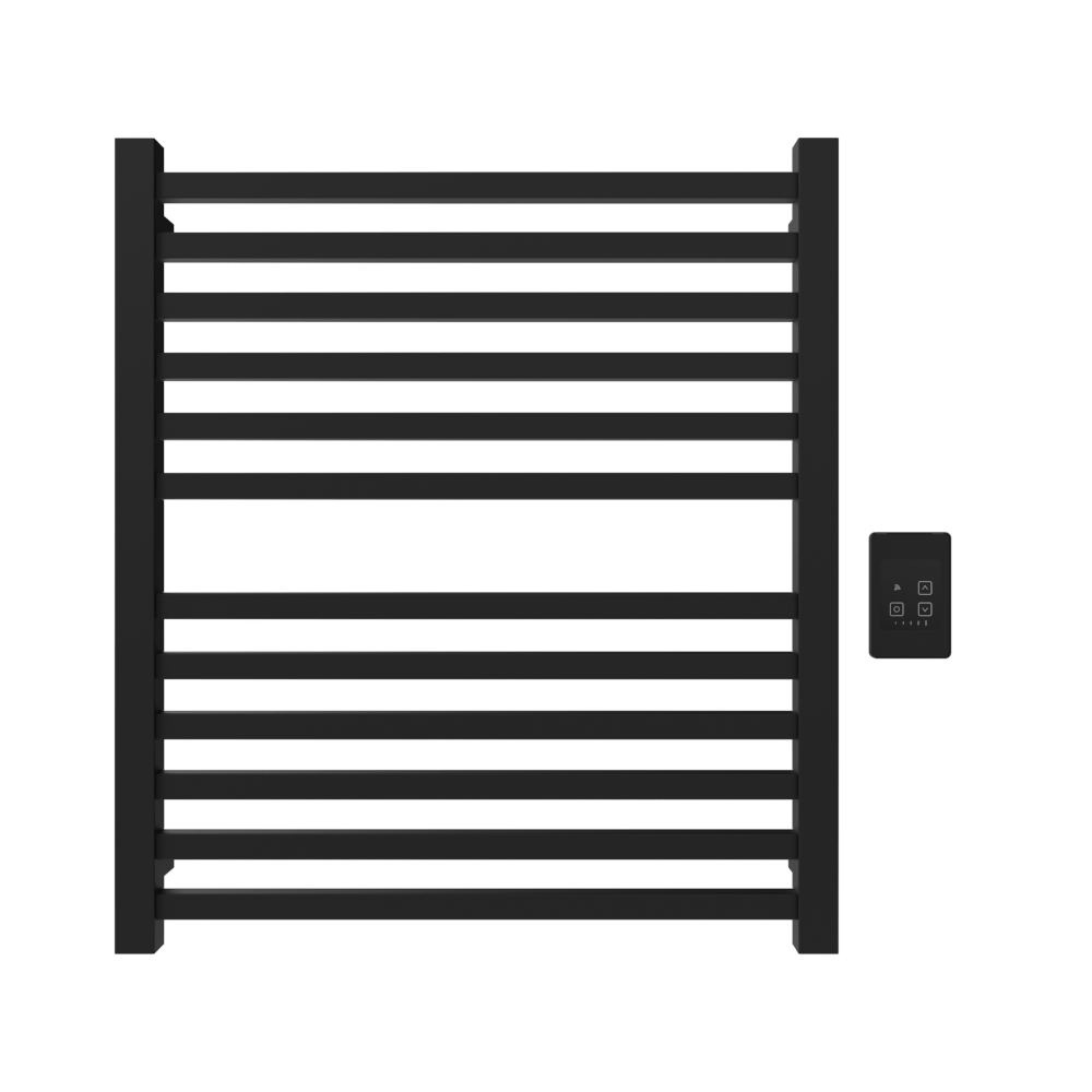 Amba Q2932MB.2 Amba Quadro Q2932 Hardwired Towel Warmer in Matte Black - Q2932MB.2