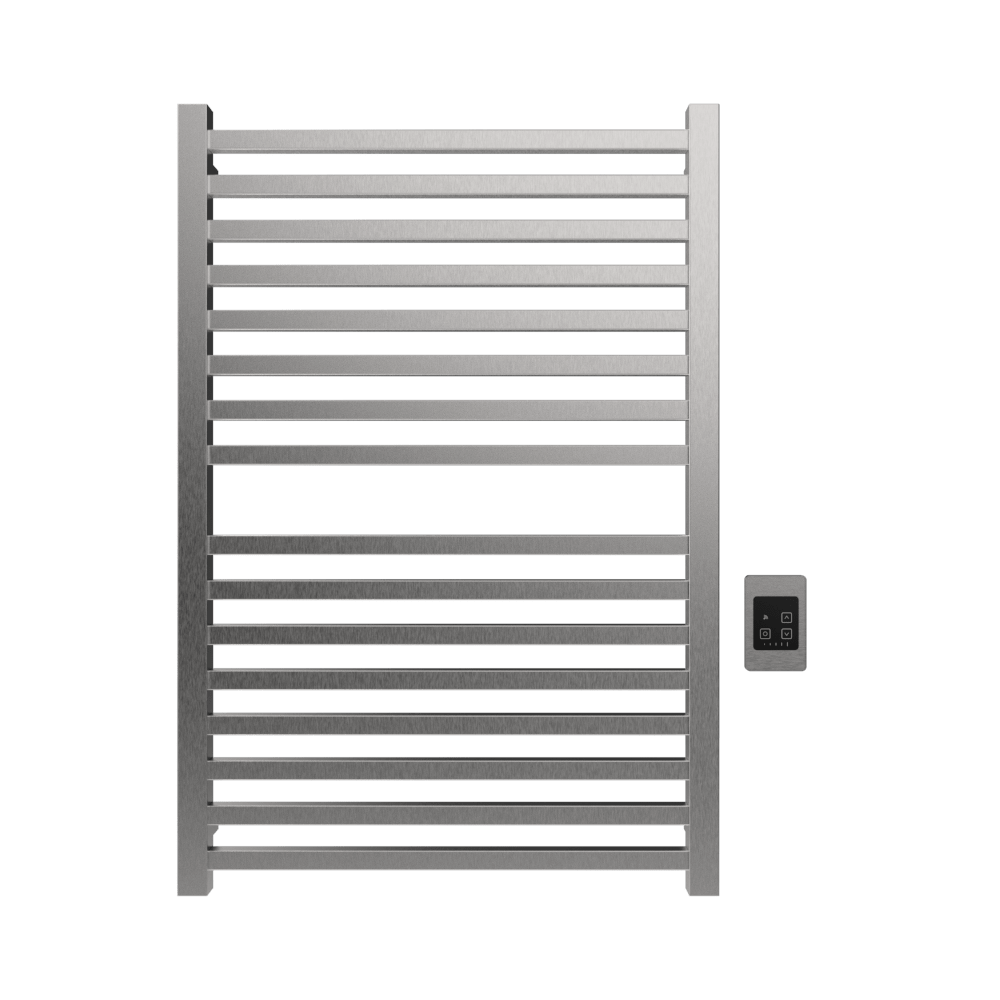 Amba Q2942B.2 Amba Quadro Q2942 Hardwired Towel Warmer in Brushed - Q2942B.2