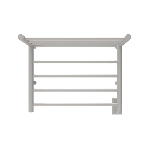 Amba RSH-B Amba Radiant Shelf Hardwired + Plug-in Combo 8 Bar Towel Warmer in Brushed - RSH-B