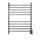 Amba RSWH-P Amba Radiant Square Hardwired + Plug-in Combo 10 Bar Towel Warmer in Polished - RSWH-P