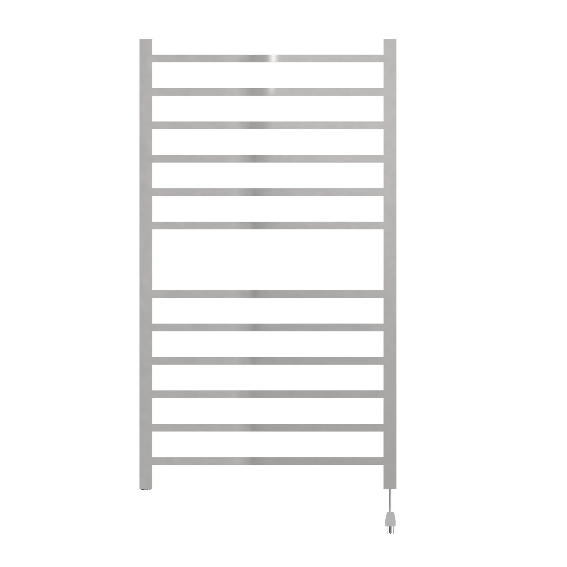 Amba RSWHL-P Amba Radiant Large Square Hardwired + Plug-in Combo 12 Bar Towel Warmer in Polished - RSWHL-P