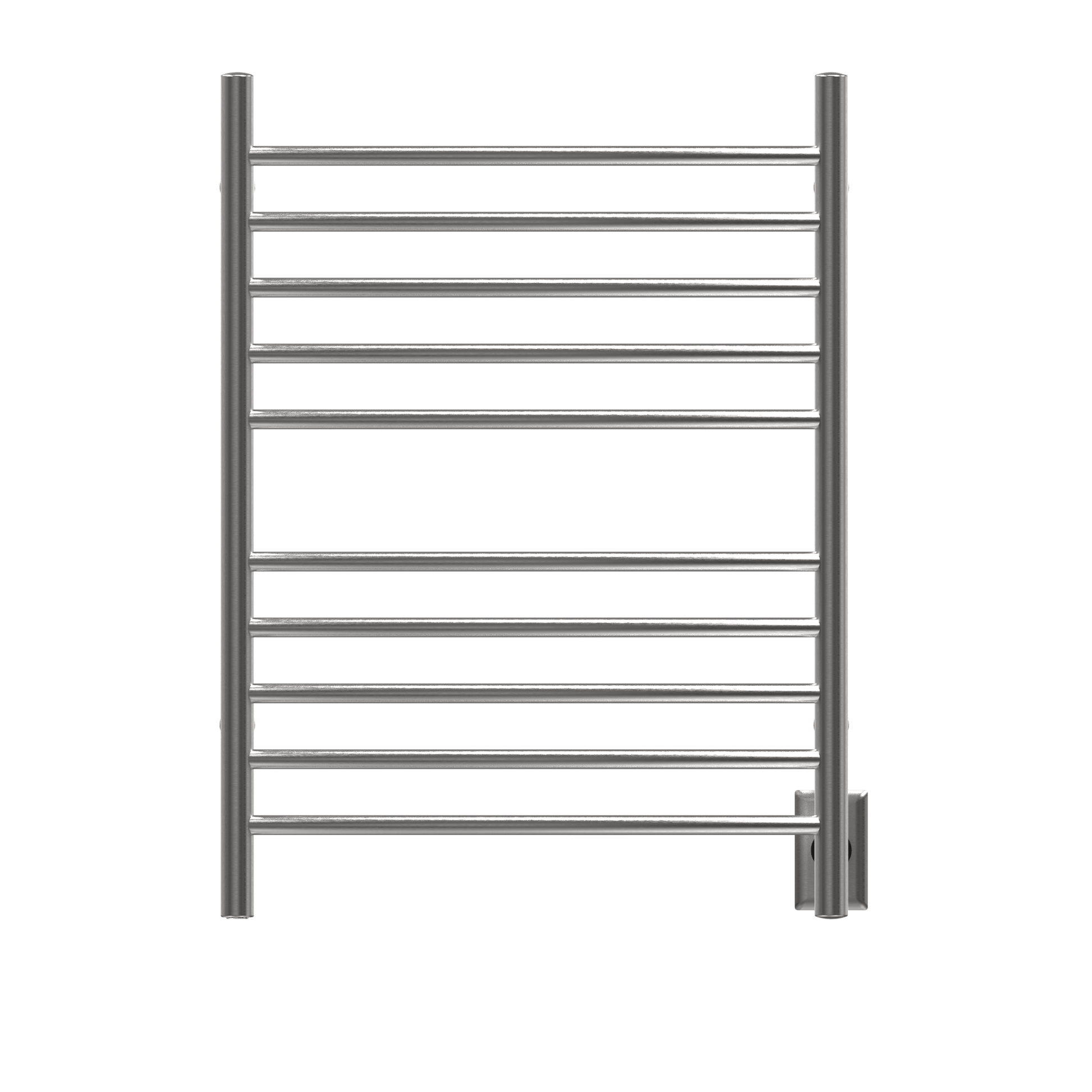 Amba RWH-CB Amba Radiant Hardwired + Plug-in Combo Curved 10 Bar Towel Warmer in Brushed - RWH-CB