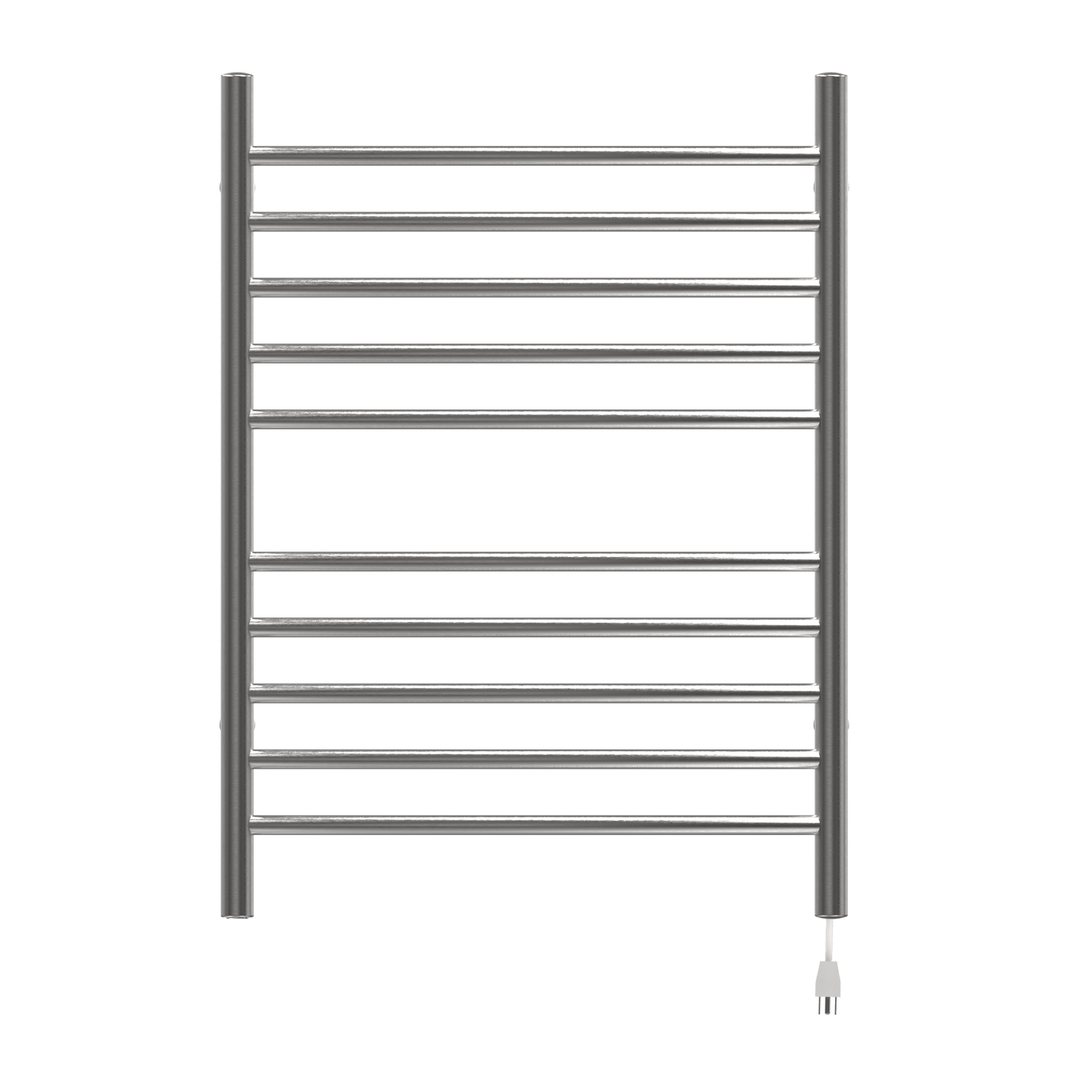 Amba RWH-CB Amba Radiant Hardwired + Plug-in Combo Curved 10 Bar Towel Warmer in Brushed - RWH-CB