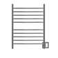 Amba RWH-CP Amba Radiant Hardwired + Plug-in Combo Curved 10 Bar Towel Warmer in Polished - RWH-CP