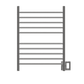 Amba RWH-SB Amba Radiant Hardwired + Plug-in Combo Straight 10 Bar Towel Warmer in Brushed - RWH-SB