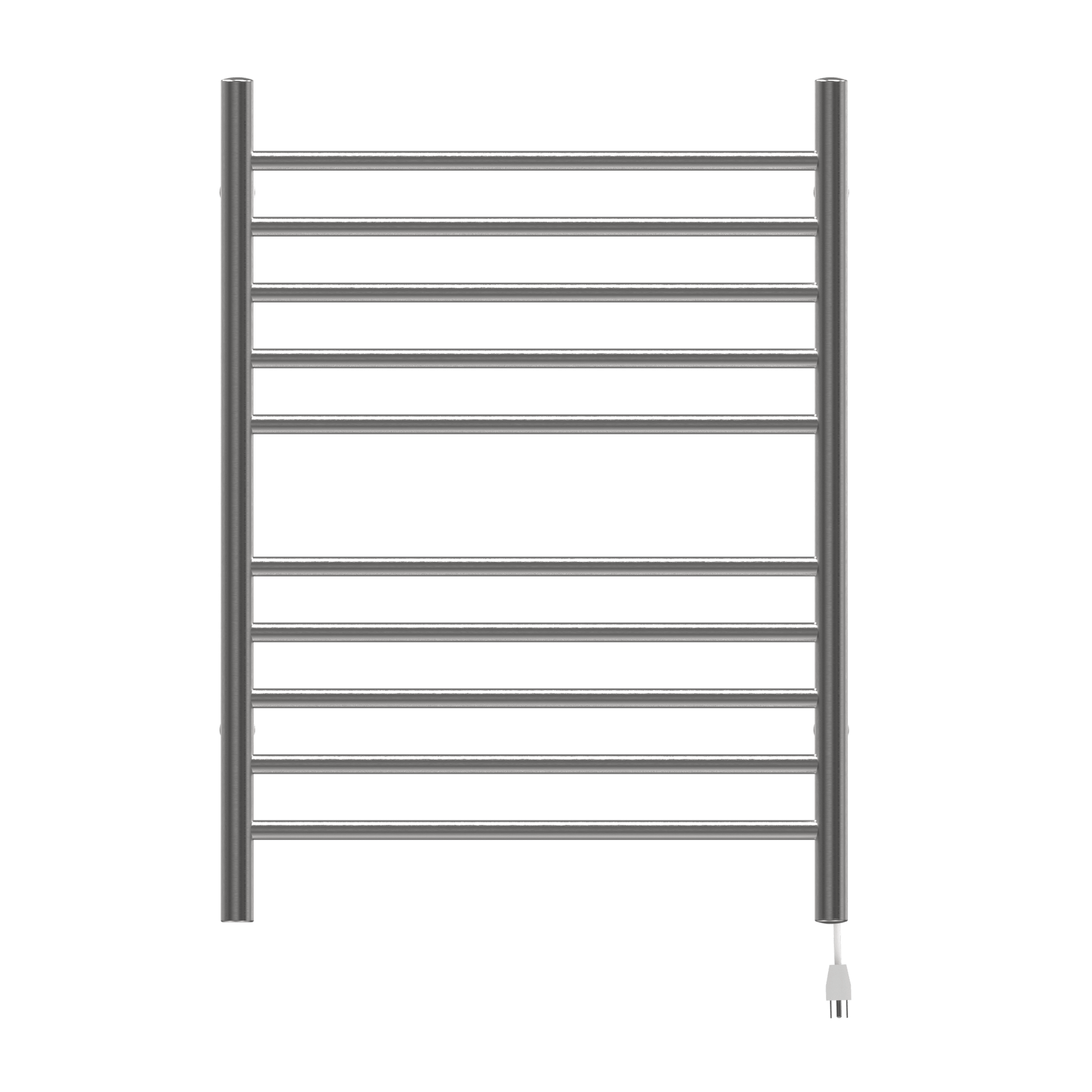 Amba RWH-SB Amba Radiant Hardwired + Plug-in Combo Straight 10 Bar Towel Warmer in Brushed - RWH-SB