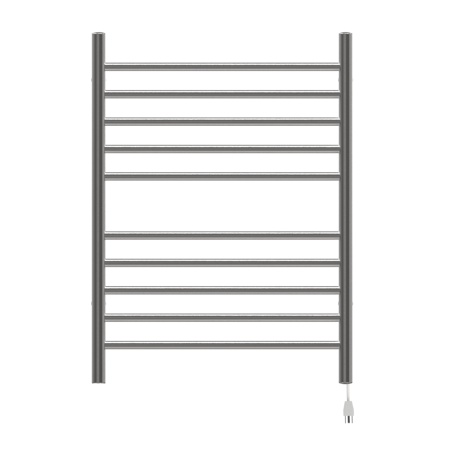 Amba RWH-SB Amba Radiant Hardwired + Plug-in Combo Straight 10 Bar Towel Warmer in Brushed - RWH-SB