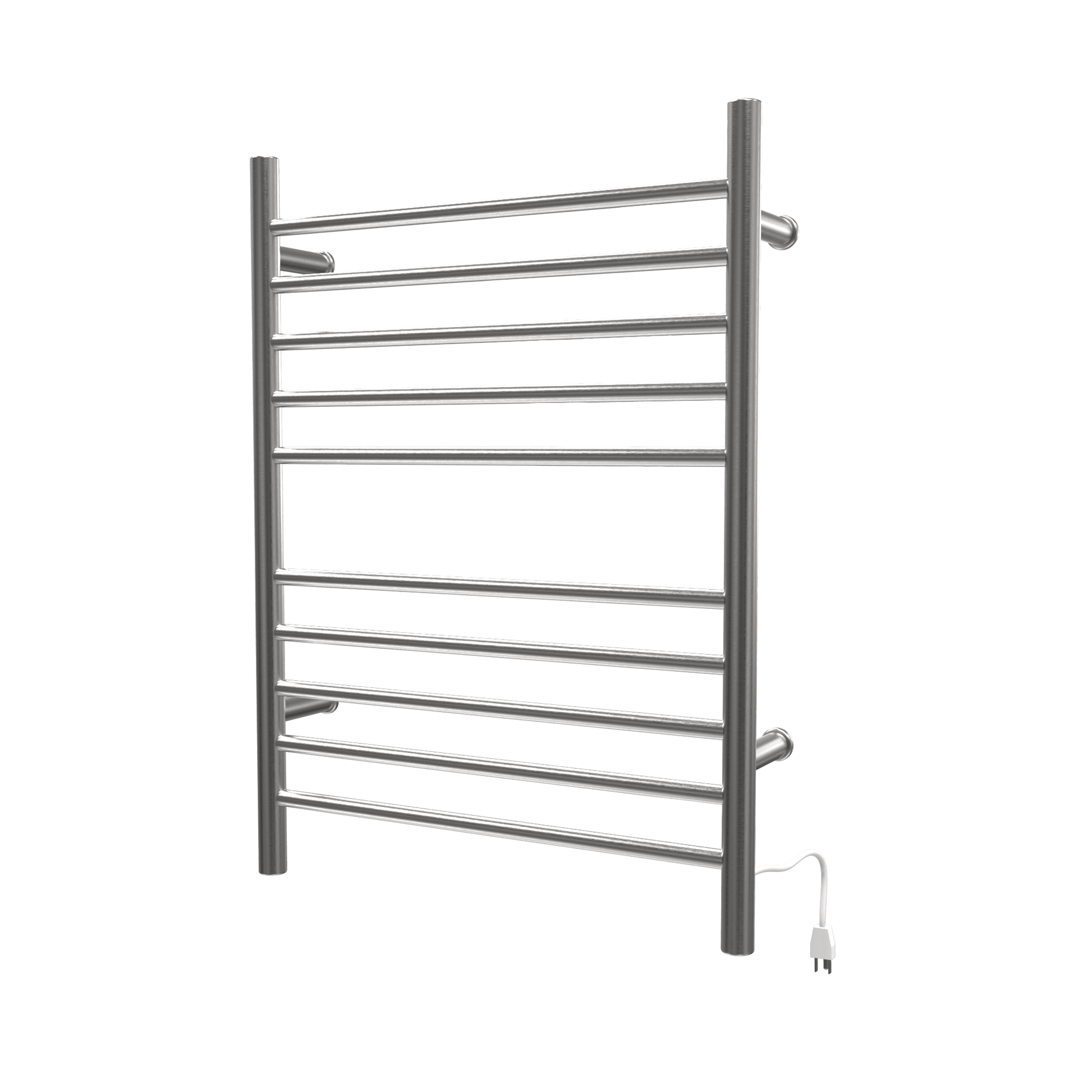 Amba RWH-SB Amba Radiant Hardwired + Plug-in Combo Straight 10 Bar Towel Warmer in Brushed - RWH-SB