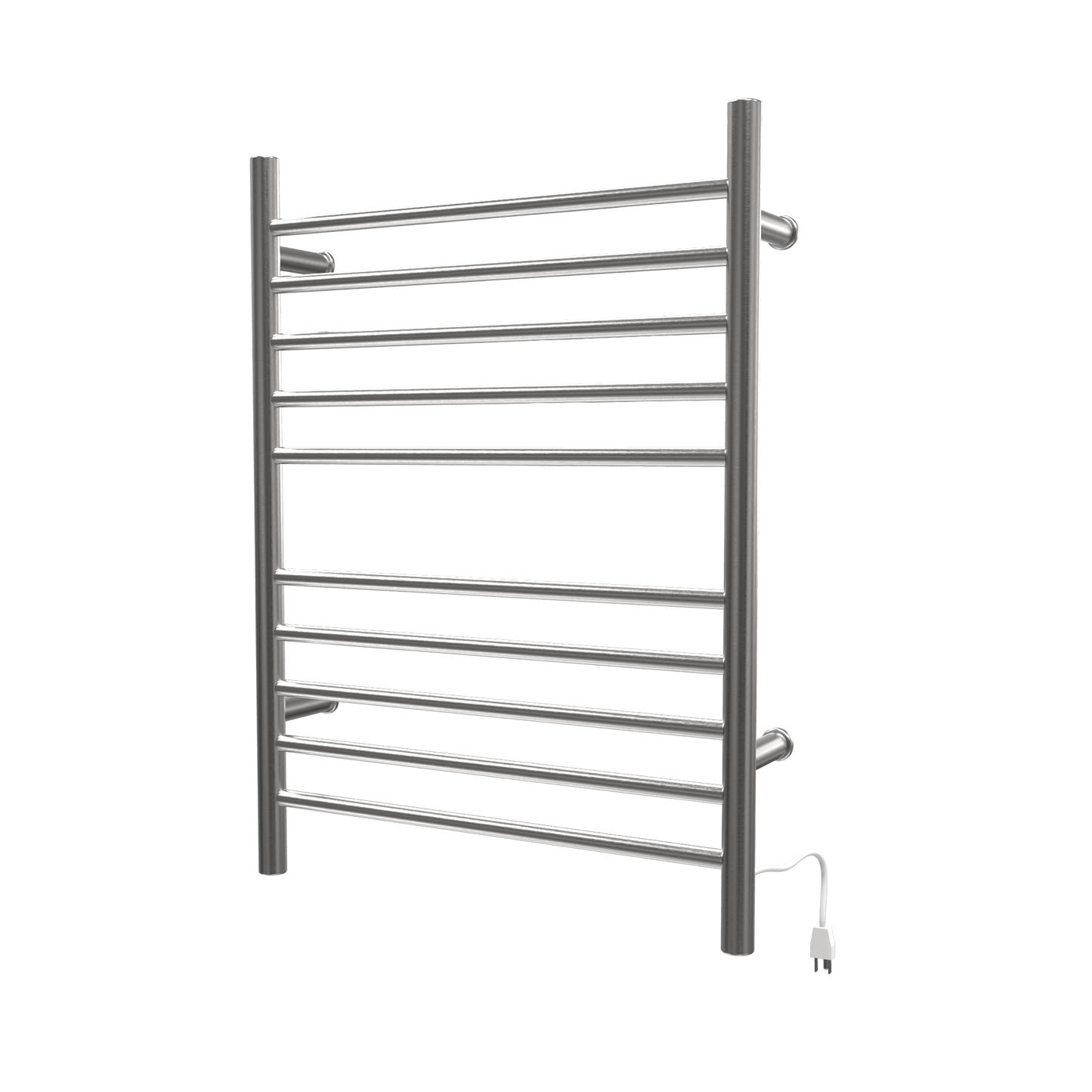 Amba RWH-SB Amba Radiant Hardwired + Plug-in Combo Straight 10 Bar Towel Warmer in Brushed - RWH-SB