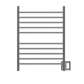 Amba RWH-SP Amba Radiant Hardwired + Plug-in Combo Straight 10 Bar Towel Warmer in Polished - RWH-SP