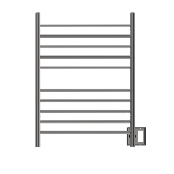 Amba RWH-SP Amba Radiant Hardwired + Plug-in Combo Straight 10 Bar Towel Warmer in Polished - RWH-SP