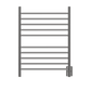 Amba RWH-SP Amba Radiant Hardwired + Plug-in Combo Straight 10 Bar Towel Warmer in Polished - RWH-SP