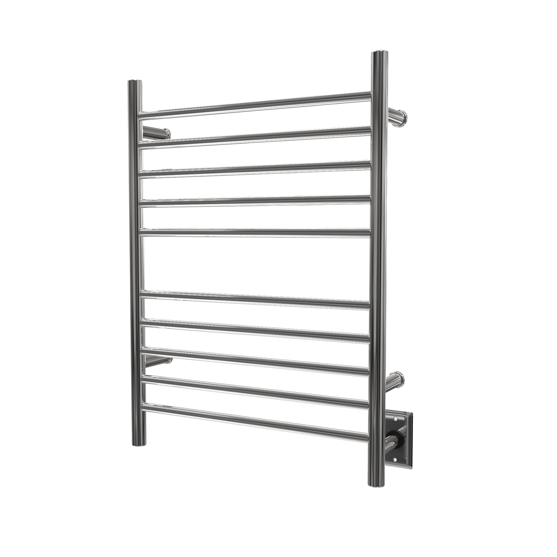 Amba RWH-SP Amba Radiant Hardwired + Plug-in Combo Straight 10 Bar Towel Warmer in Polished - RWH-SP