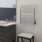 Amba RWH-SP Amba Radiant Hardwired + Plug-in Combo Straight 10 Bar Towel Warmer in Polished - RWH-SP