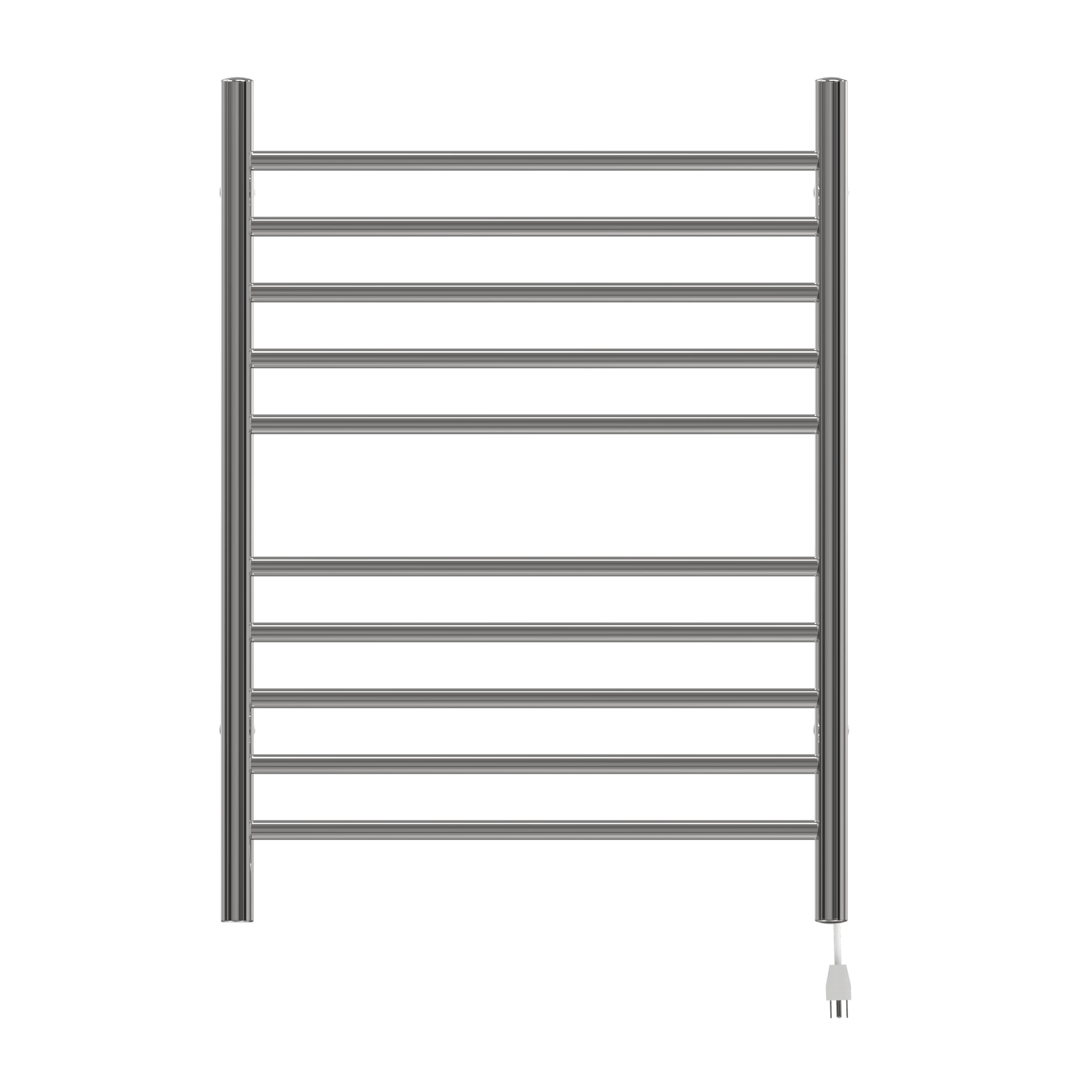 Amba RWH-SP Amba Radiant Hardwired + Plug-in Combo Straight 10 Bar Towel Warmer in Polished - RWH-SP