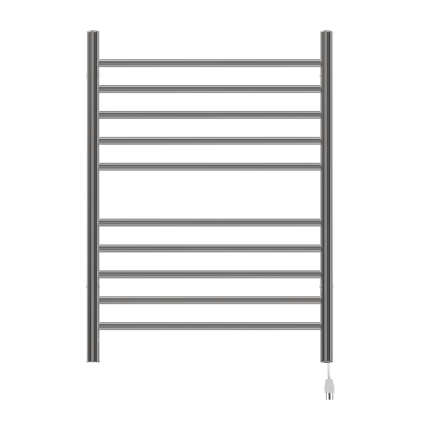 Amba RWH-SP Amba Radiant Hardwired + Plug-in Combo Straight 10 Bar Towel Warmer in Polished - RWH-SP