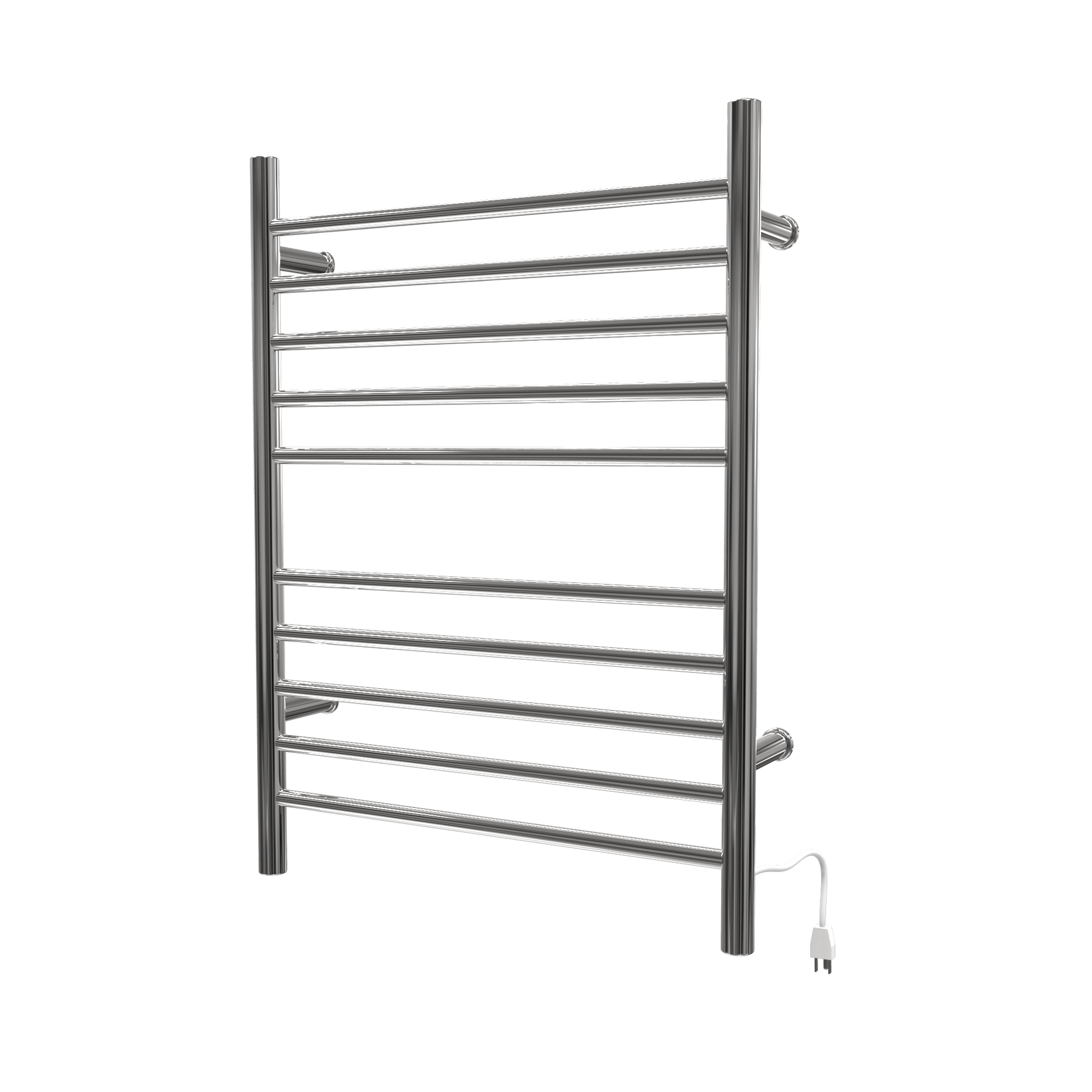 Amba RWH-SP Amba Radiant Hardwired + Plug-in Combo Straight 10 Bar Towel Warmer in Polished - RWH-SP