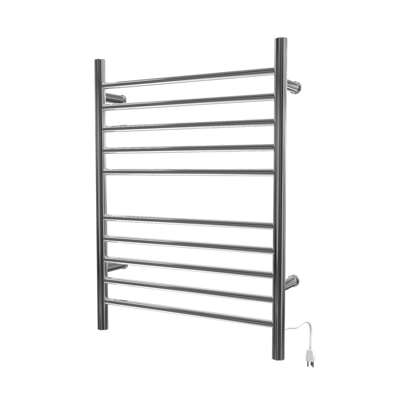 Amba RWH-SP Amba Radiant Hardwired + Plug-in Combo Straight 10 Bar Towel Warmer in Polished - RWH-SP