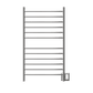 Amba RWHL-CB Amba Radiant Large Hardwired + Plug-in Combo Curved 12 Bar Towel Warmer in Brushed - RWHL-CB