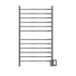 Amba RWHL-CP Amba Radiant Large Hardwired + Plug-in Combo Curved 12 Bar Towel Warmer in Polished - RWHL-CP