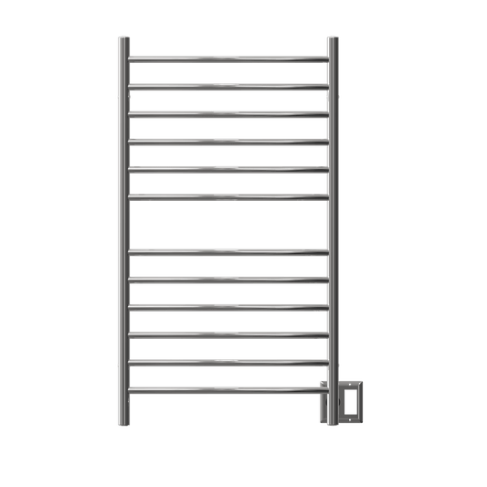 Amba RWHL-CP Amba Radiant Large Hardwired + Plug-in Combo Curved 12 Bar Towel Warmer in Polished - RWHL-CP