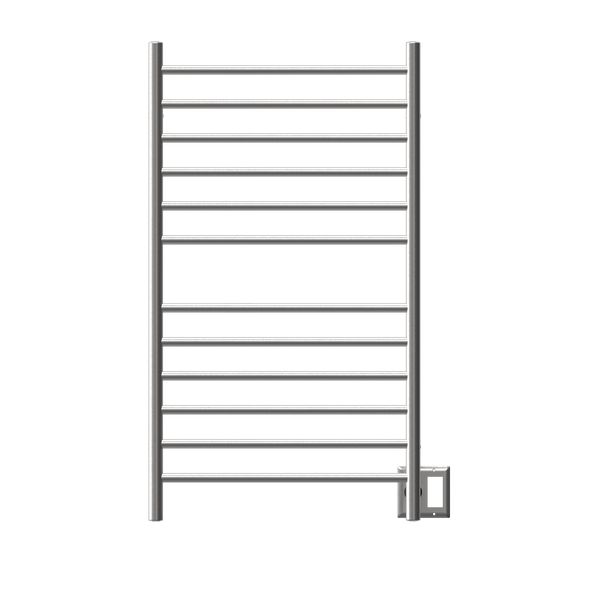 Amba RWHL-SB Amba Radiant Large Hardwired + Plug-in Combo Straight 12 Bar Towel Warmer in Brushed - RWHL-SB