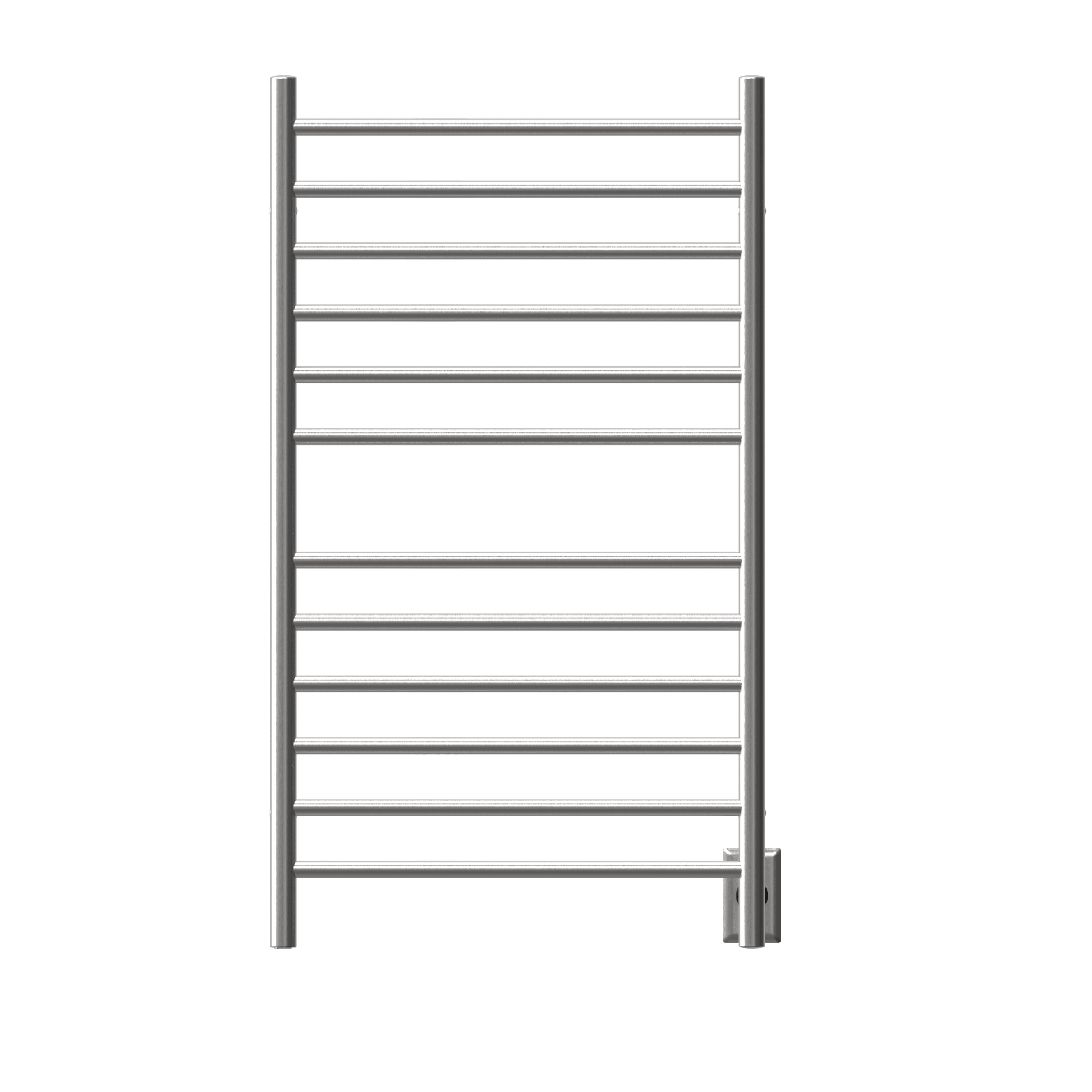 Amba RWHL-SB Amba Radiant Large Hardwired + Plug-in Combo Straight 12 Bar Towel Warmer in Brushed - RWHL-SB