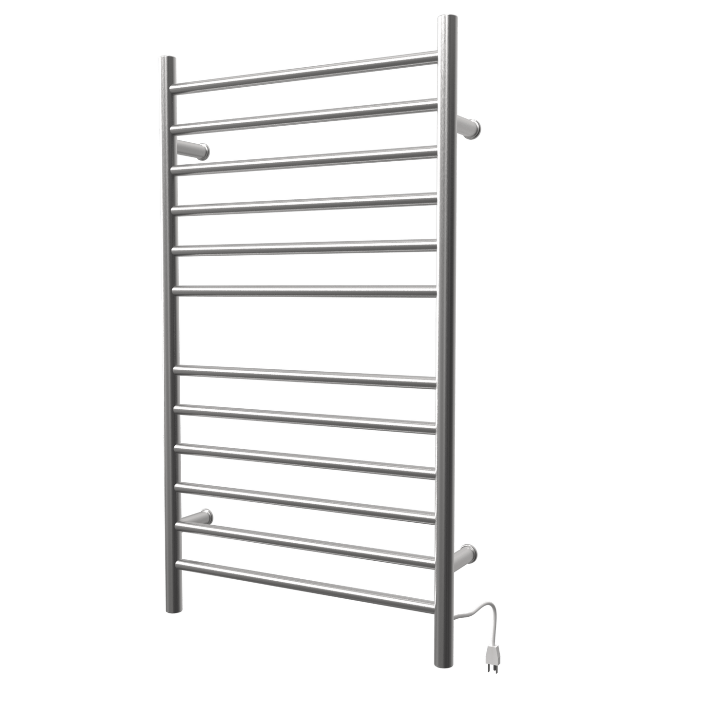 Amba RWHL-SB Amba Radiant Large Hardwired + Plug-in Combo Straight 12 Bar Towel Warmer in Brushed - RWHL-SB