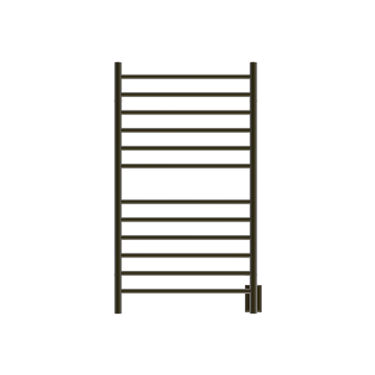 Amba RWHL-SBB Amba Radiant Large Hardwired + Plug-in Combo Straight 12 Bar Towel Warmer in Brushed Bronze - RWHL-SBB